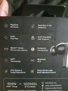 boAt Dolby Atmos Airdopes 800 TWS