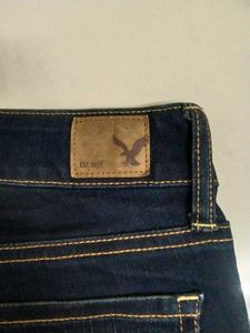 Original 3/4 American Eagle Outfitters Denim Short