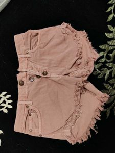 Pinkish Shorts For Women