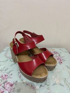 Red Block Sandals❤️
