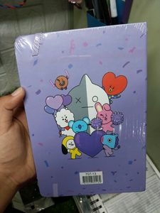 BTS THEME DIARY IN PURPLE