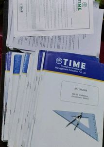 Set of 17 CAT - Time study material
