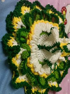 Handmade crochet kahna Ji dress