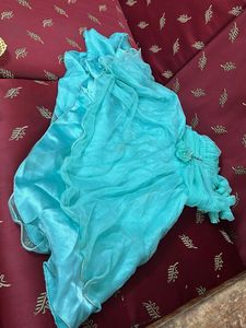 Aqua Dress Material