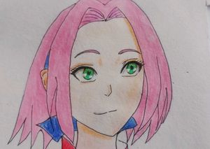 Anime Girl Portrait