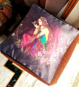 Floral Cushion Cover