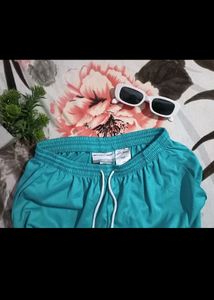 Turquoise Alfred&Newman Shorts