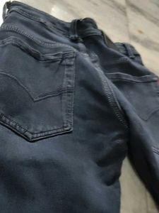 Dark Blue Denim Jeans