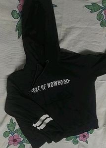 Black &#39;Out of Nowhere&#39; Graphic Hoodie