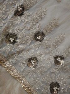 Biscuit colour lehnga choli set