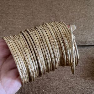 Stack of Gold Bangles