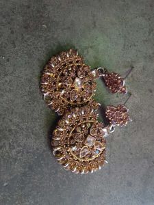 Elegant Gold-Tone Earrings
