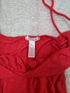 Red Summer Mini Dress