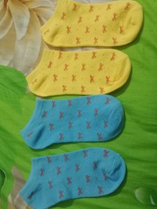 Cute Bow Socks - Fun &amp; Colorful!