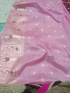 Elegant Maroon Saree