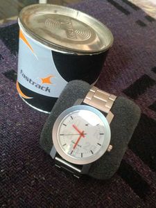 Fastrack Silver Wristwatch