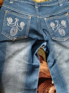 Cityscape Puffer Vest jacket &amp; jeans combo