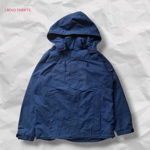 Blue Hooded Jacket