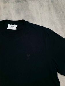 Ami Paris Black T Shirt