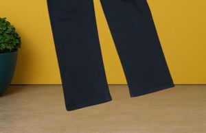 N@25 Size-26 Dark Black Wide Leg Jeans