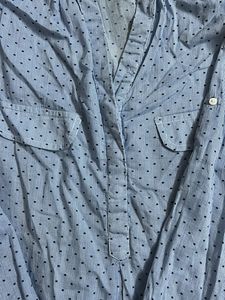 Blue Polka Dot Shirt