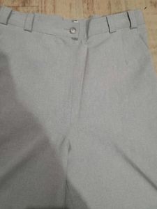 Light Grey Straight Leg Pants