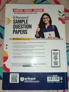ARIHANT Class 10 - 15 Sample Question Papers Maths