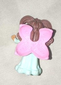 Vintage Plastic Fairy Figurine - A Delightful