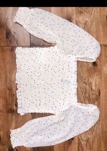H&amp;M Polka Dot Top