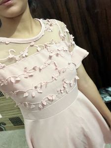 Peach Short Frock