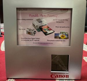 Canon Photo Frame And Canlender Clock