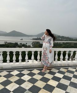 Floral Print Maxi Dress