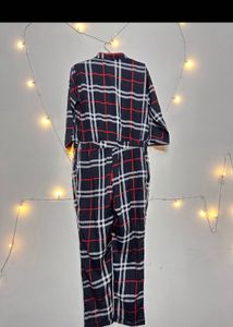 Checkered jumpsuit