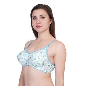 Floral Print Bra