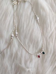 Pure Silver Anklet For Women ( Payal)