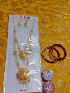 Elegant Gold Plated Jewelry Set