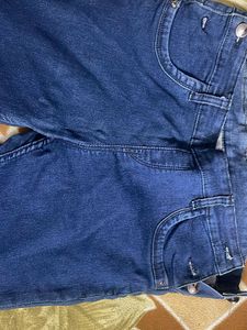 Dark Blue Denim Jeans