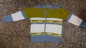 Striped Floral Cardigan