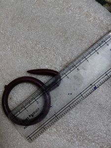 Set of Purple Curtain Rings