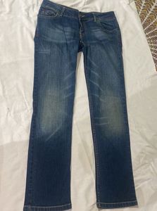 Denim Jeans – Waist 28”, Length 39” | Classic Slim