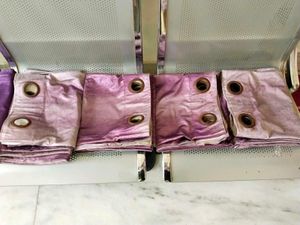 Premium Fabric Set Of 4 Door Curtains