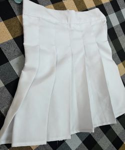 White Tennis Skirt