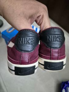 Nike Court Low Sneakers - Maroon Original