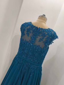 Elegant Blue Gown