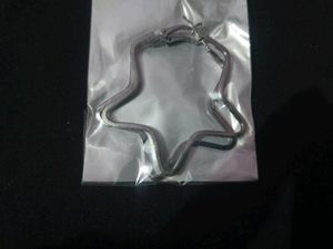 Star Hoop Earrings