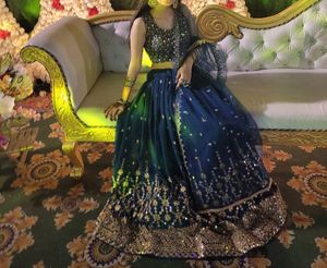sea green Lehenga Choli