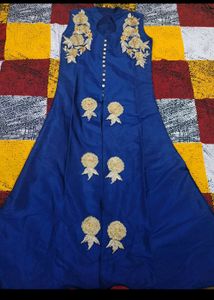 #JanOffer Beautiful Navy Blue Ethnic Dress