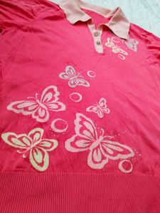 Polo Collar Top
