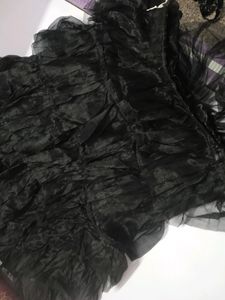 Black Choli Skirt