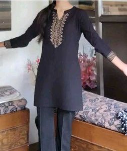 Black Short Kurti